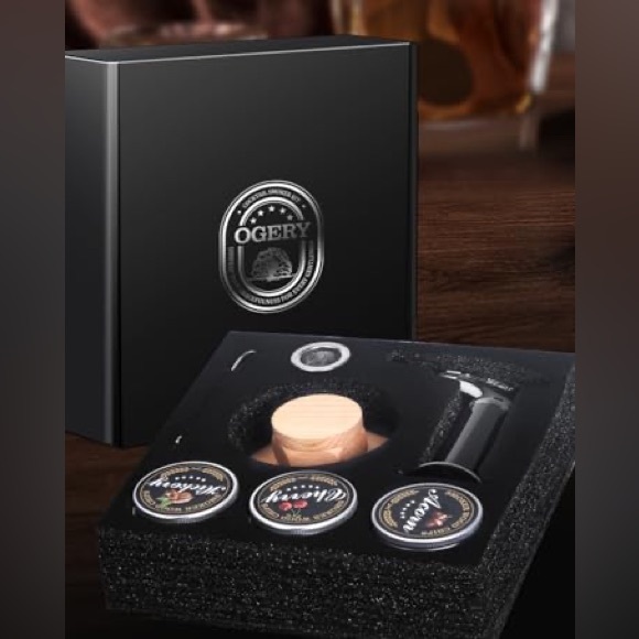 NEW Ogery Cocktail Smoker Kit with Torch - Picture 2 of 7